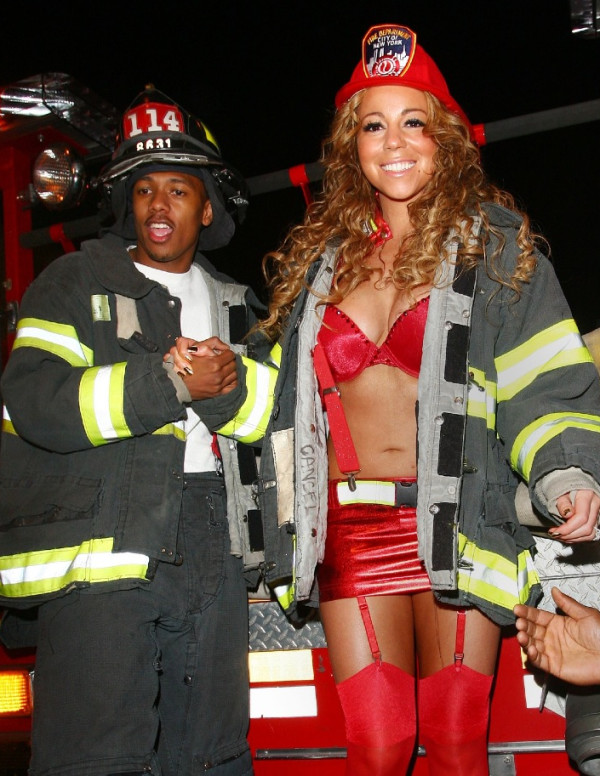 Mariah Carey en pompier sexy
