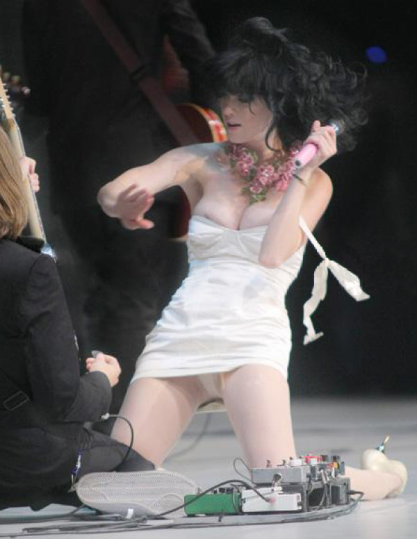 Oops la culotte de Katy Perry