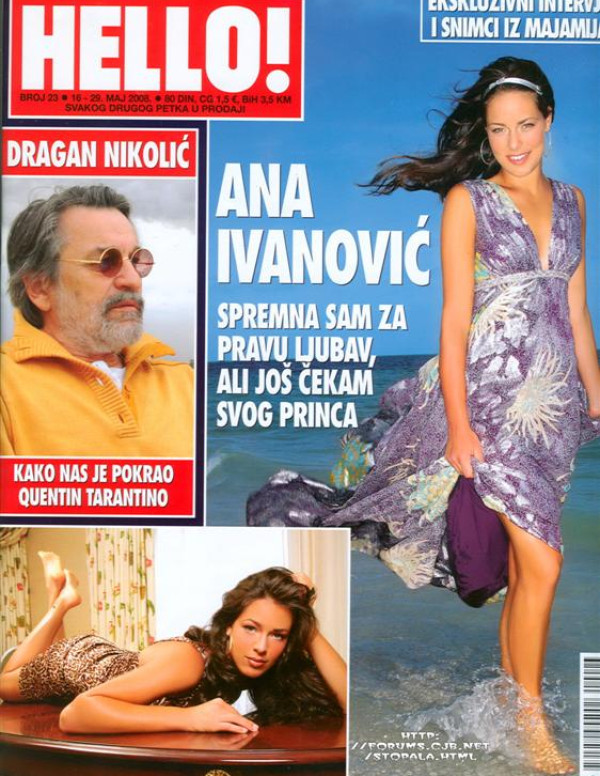 Ana Ivanovic talentueuse et sexy