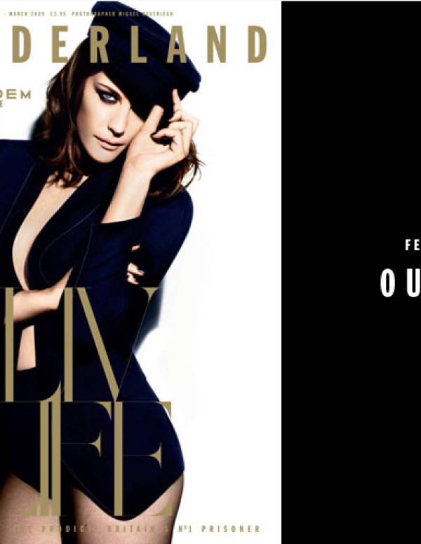 Liv Tyler dans Wonderland Magazine