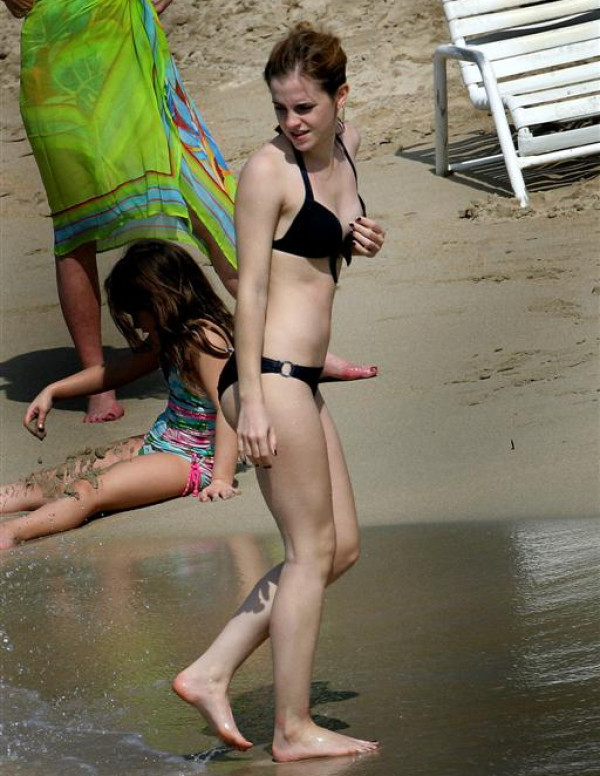 Emma Watson en bikini