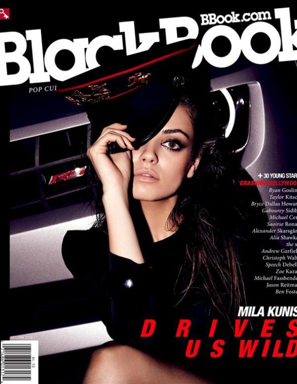 Sexy Mila Kunis pour Blackbook