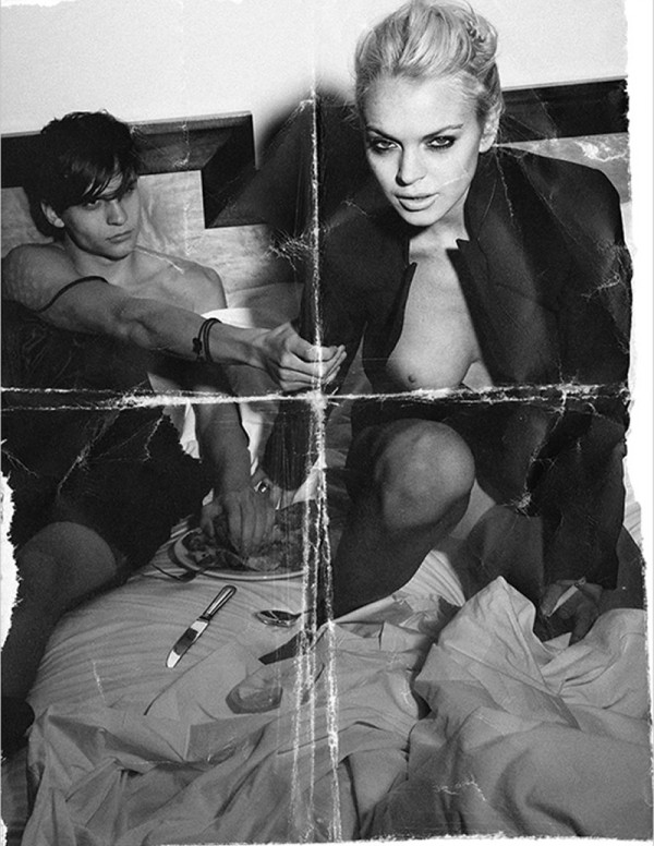 Lindsay Lohan Topless dans le magazine Muse