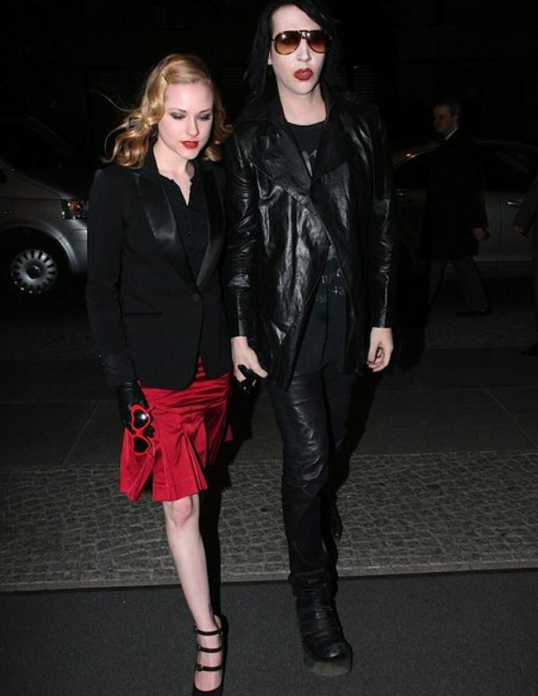 Evan Rachel Wood et Marilyn Manson re fiancés