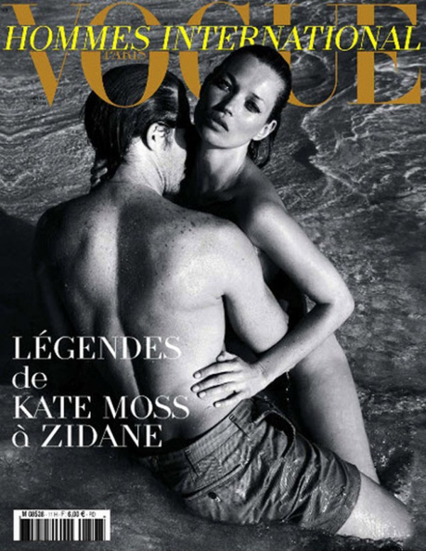 Kate Moss complétement nue