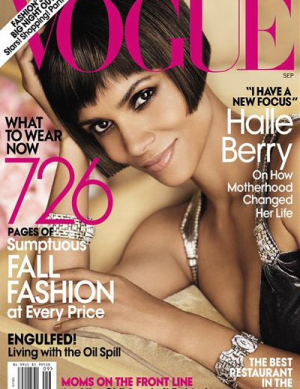 Halle Berry en couverture du prochain Vogue