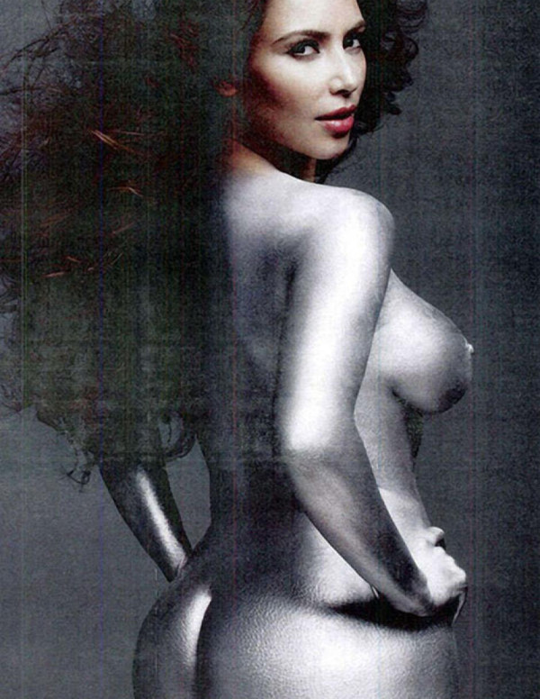Kim Kardashian nue dans W Magazine