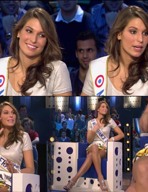 Miss France 2011 chute chez Ruquier