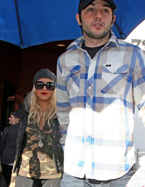 Encore un beau Cameltoe pour Christina Aguilera