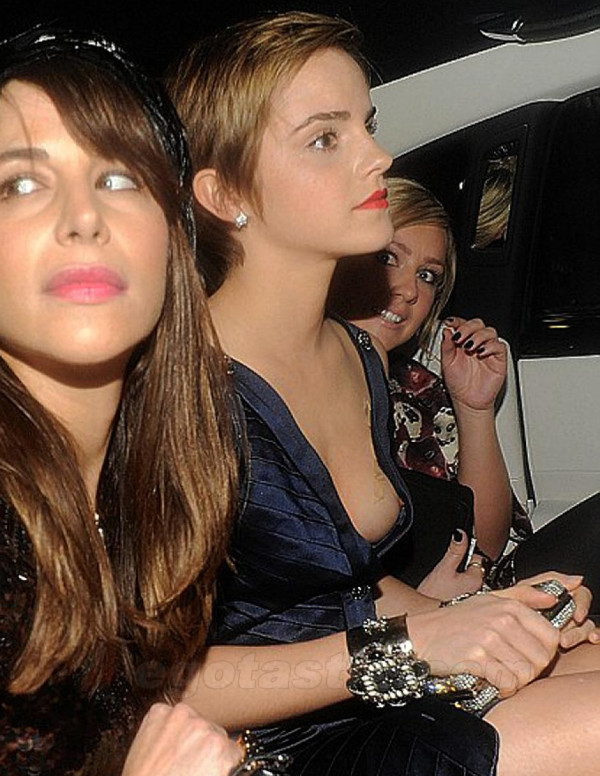 Oops le téton et la culotte de Emma Watson