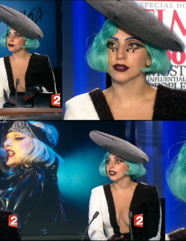 Lady Gaga au Journal de France 2