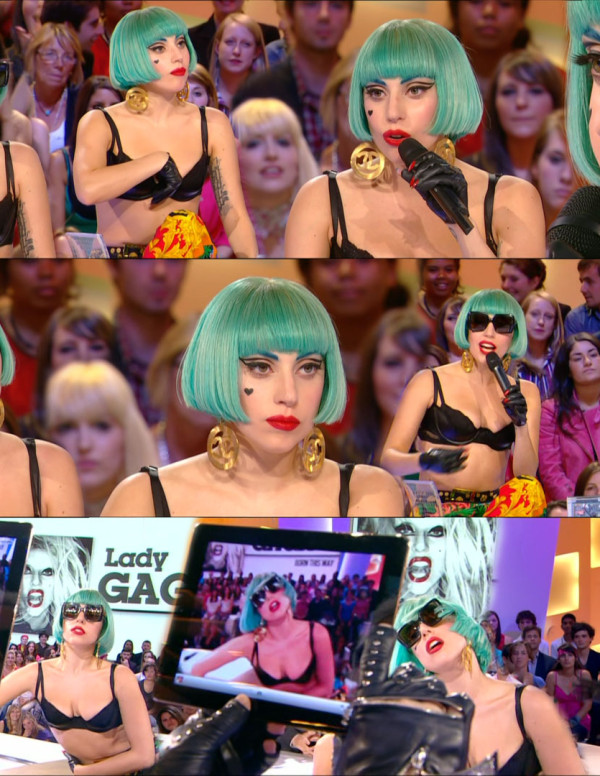 Lady Gaga live au Grand Journal
