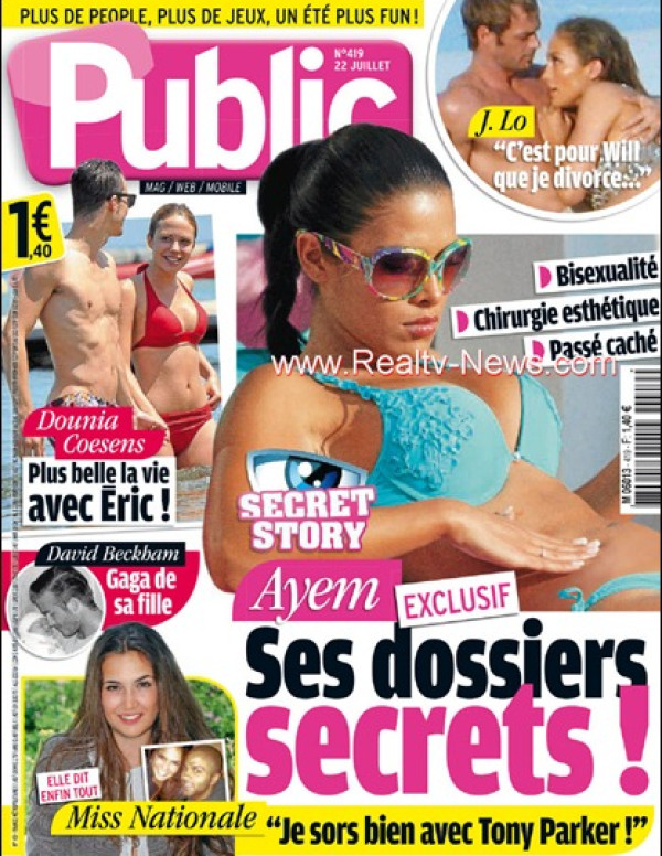 Ayem seins nus et bisexuelle…selon Public