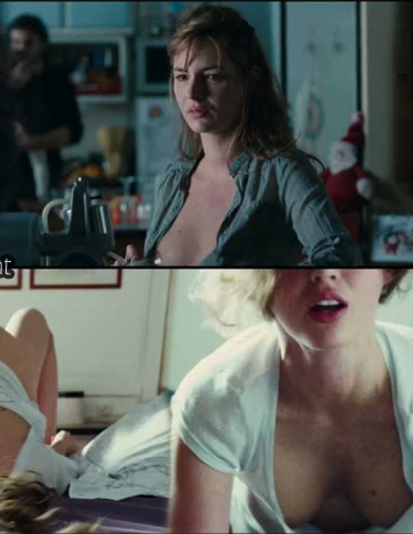 Louise Bourgoin nue dans Un heureux événement