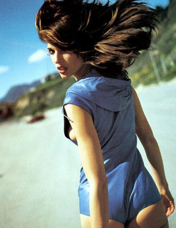 Stephanie Seymour pour Vanity Fair Italie (1991)