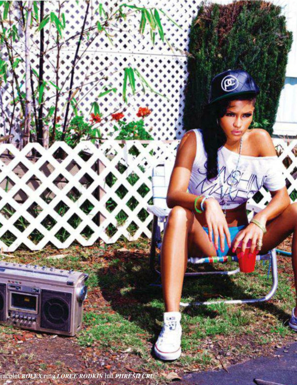 Cassie Ventura pour Blank Magazine Juillet 2011