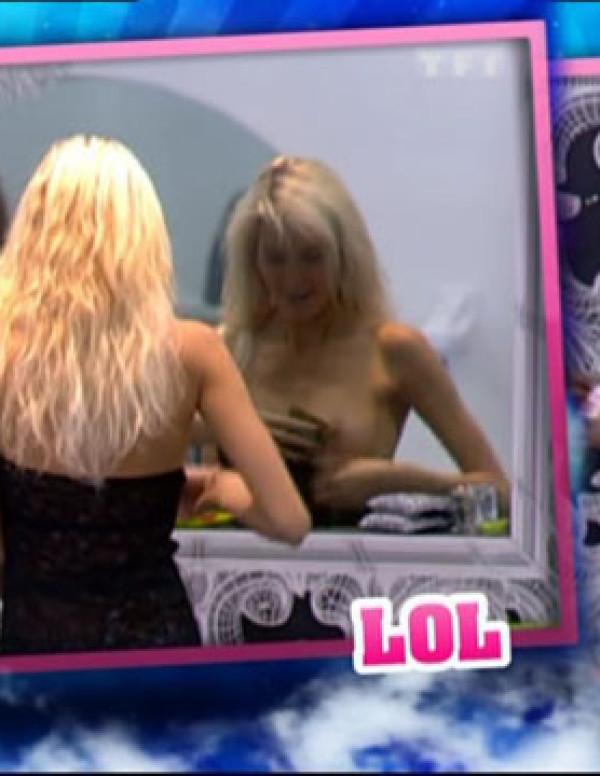Marie topless dans Secret Story