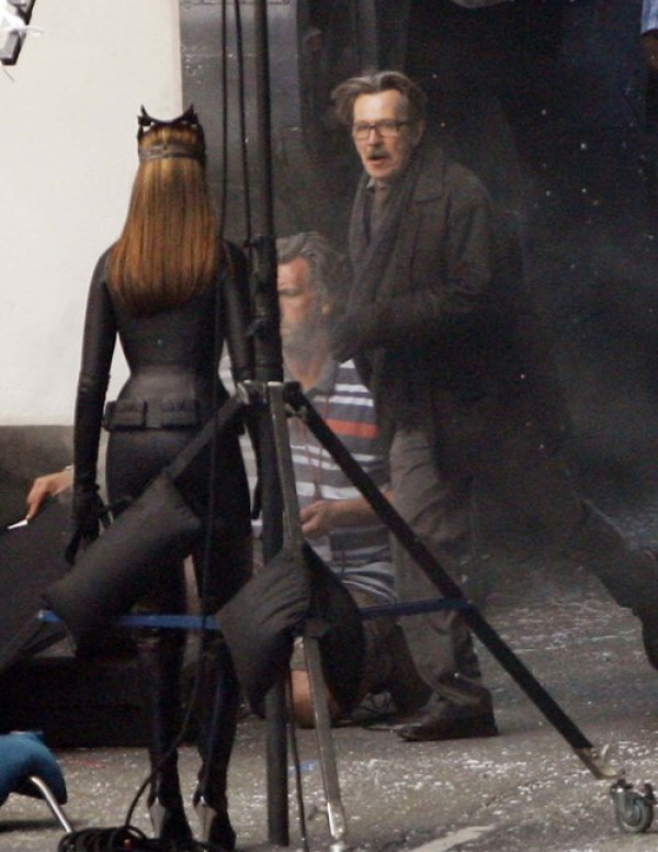 Anne Hathaway en Catwoman pour The Dark Knight Rises