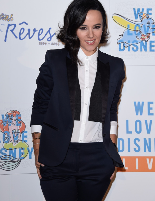 Alizee à la première de WE Love Disney pour Reves Association au Grand Rex