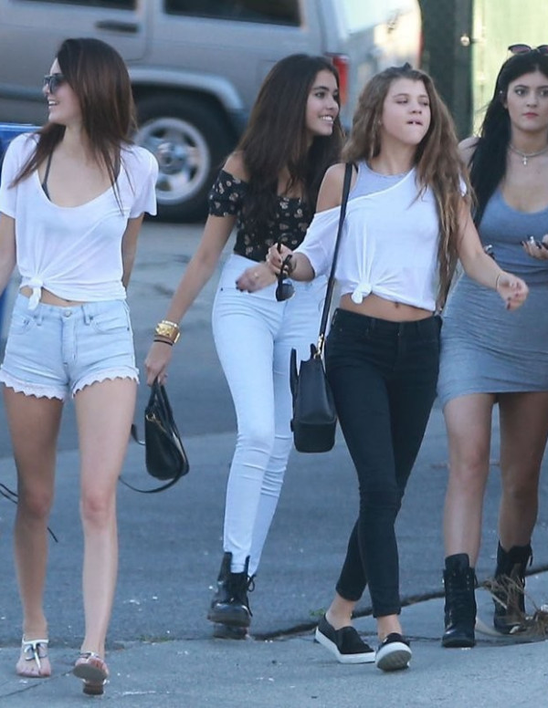 Kendall et Kylie Jenner font du shopping dans West Hollywood