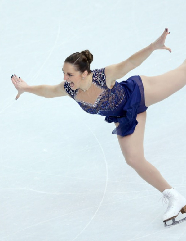Jenna McCorkell représente l'Angleterre lors des jeux d'hiver de Sochi