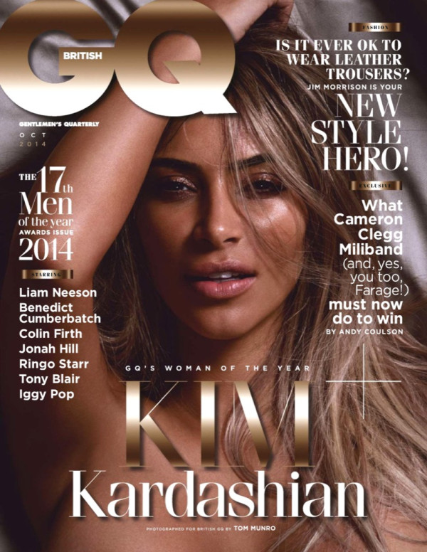 Notre femme de l'année Kim Kardashian nue ou presque