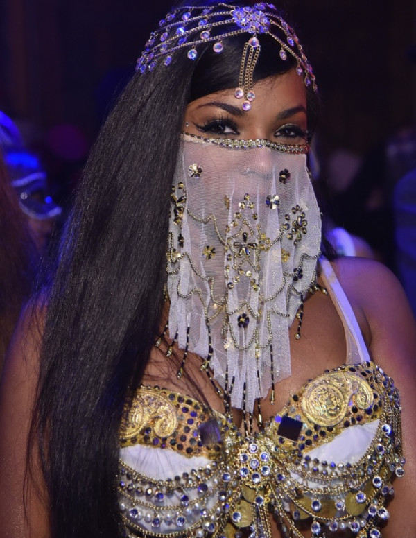 Soirée Halloween pour Ashanti à New York