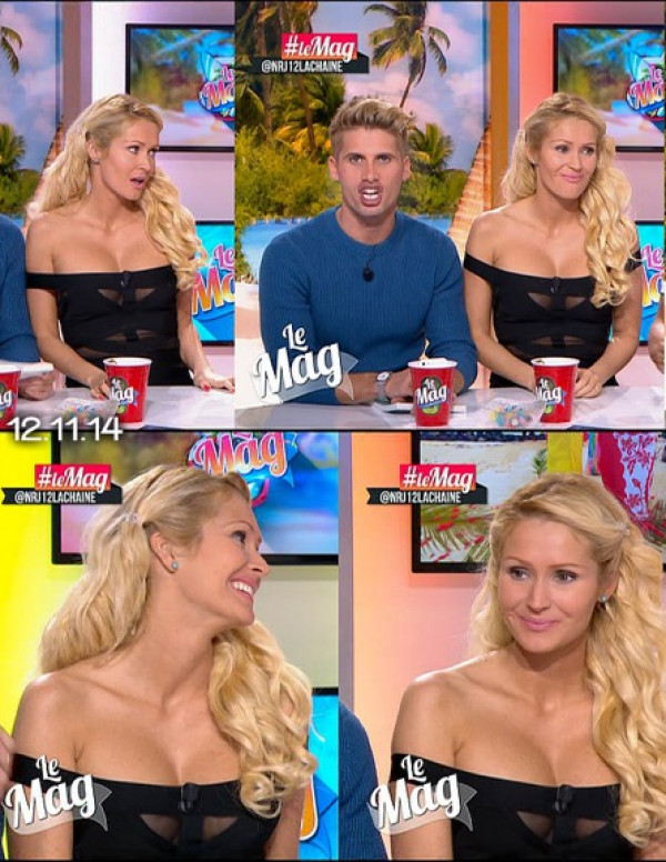 Tatiana Laurens sexy dans Le Mag’ NRJ12