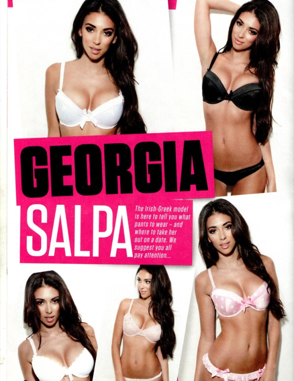 Georgia Salpa pose pour Zoo Magazine