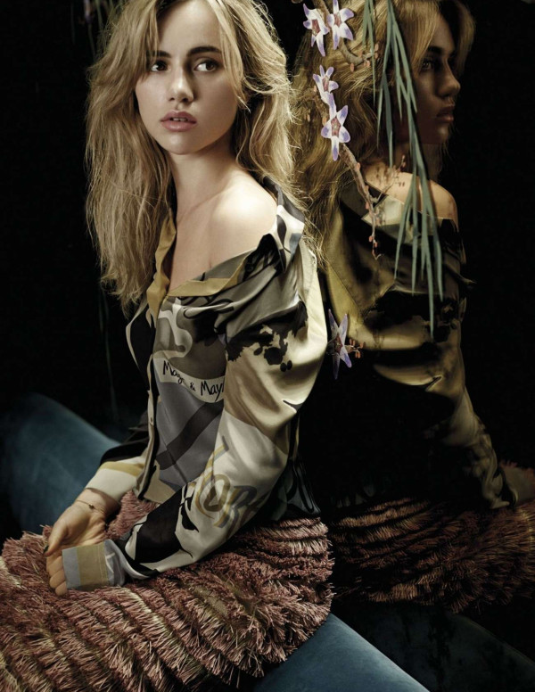 Suki Waterhouse pour le magazine Vogue Taïwan