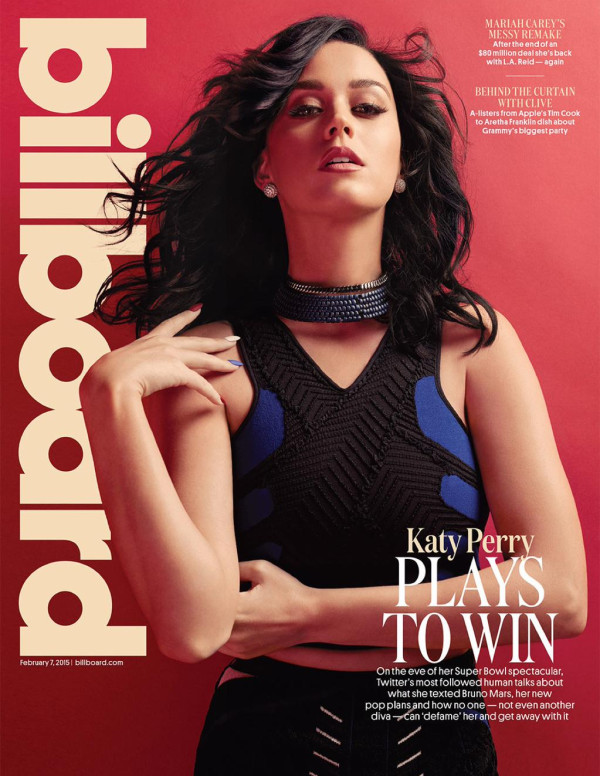 Katy Perry sublime dans Billboard