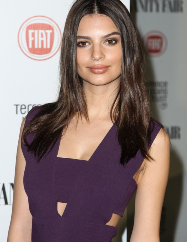 Emily Ratajkowski lors du Vanity Fair & Fiat show 