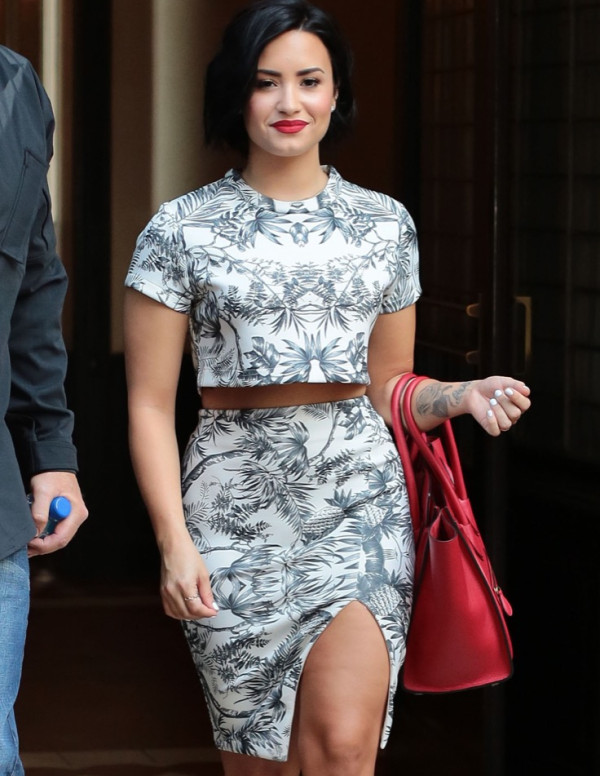 Demi Lovato dans les rues de New York