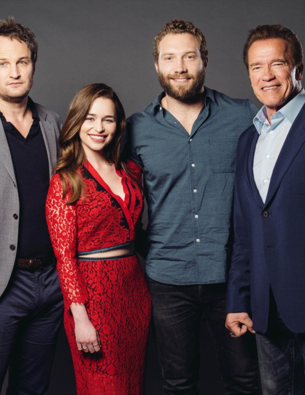 Emilia Clarke en shooting pour Terminator Genesis