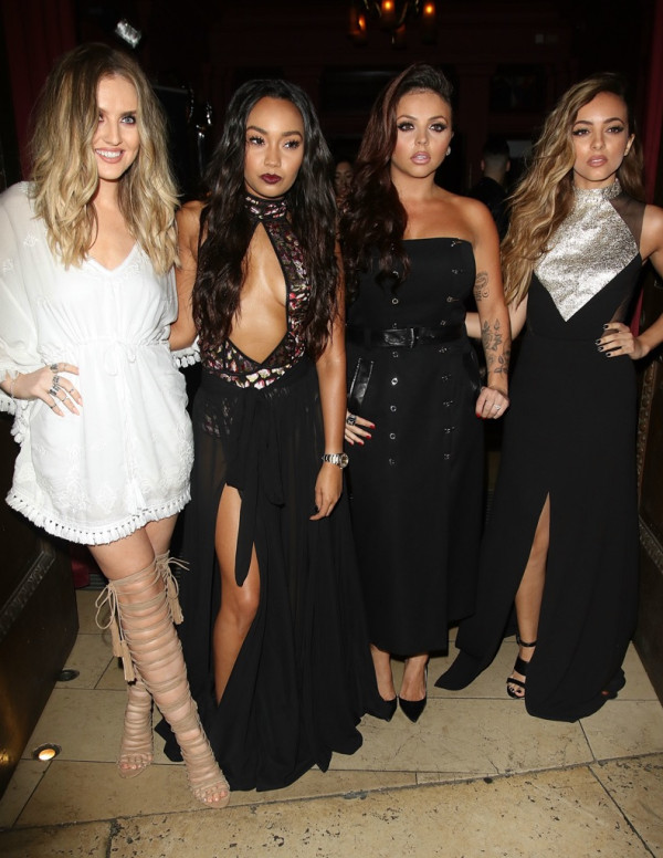 Little Mix au restaurant Steam and Rye