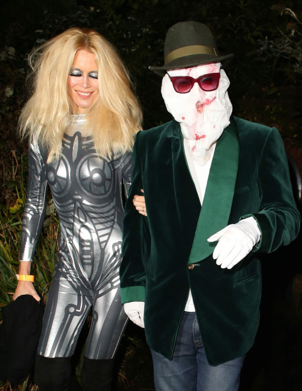 [HALLOWEEN] Claudia Schiffer à la soirée halloween de Jonathan Ross à Londres