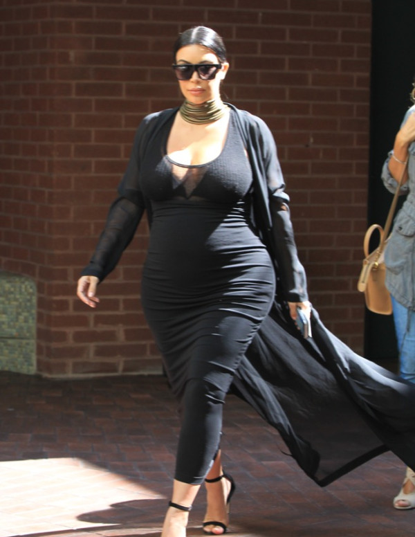 Kim Kardashian en sortie à Los Angeles