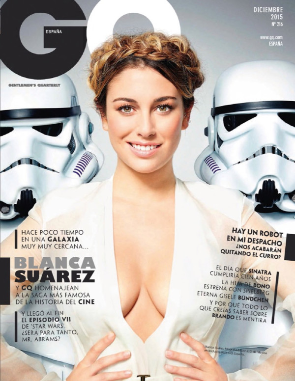 Blanca Suarez dans GQ (Spain) - Décembre 2015