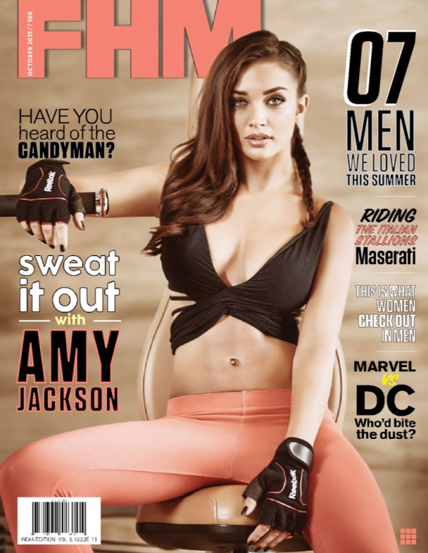 Amy Jackson pour FHM Inde 