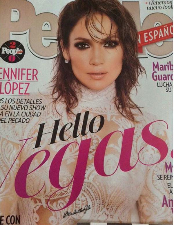 Jennifer Lopez dans le magazine People Espagnol