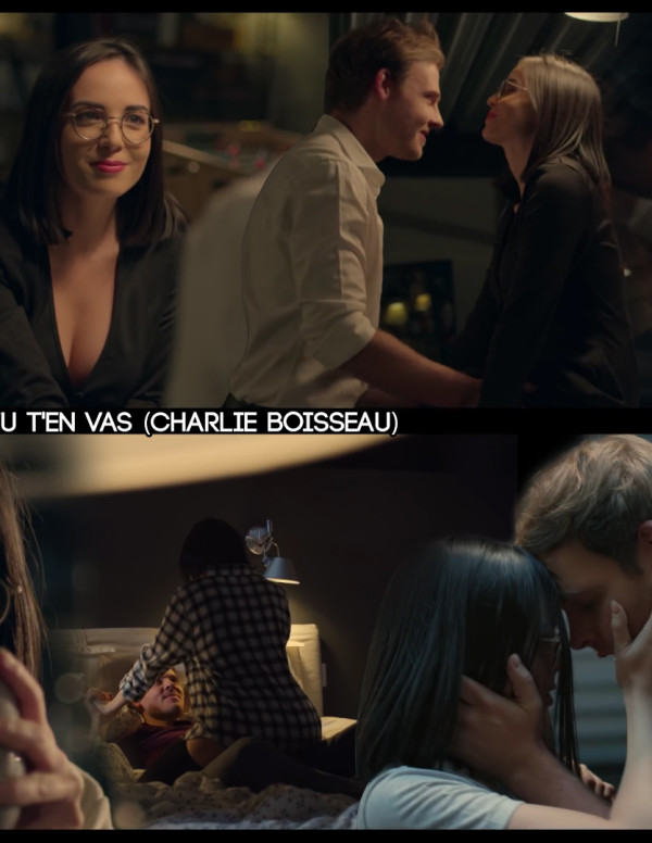 Agathe Auproux sexy dans le clip Pourquoi tu t'en vas