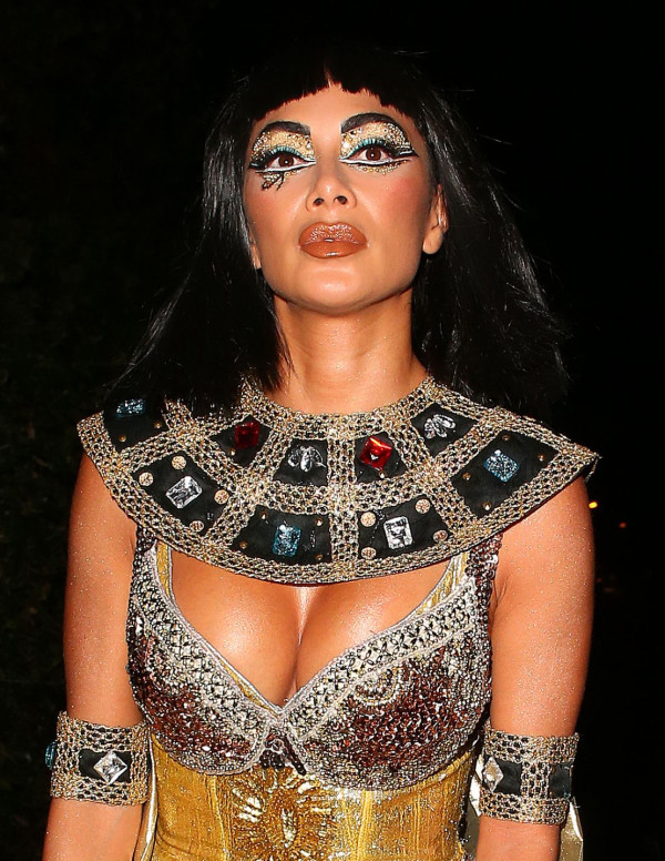 Nicole Scherzinger à la soirée Halloween - Jonathan Ross’s Halloween- à Londres