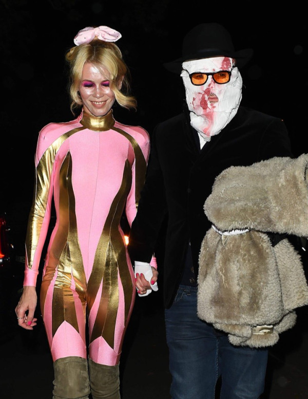 Claudia Schiffer à la soirée Halloween - Jonathan Ross’s Halloween- à Londres