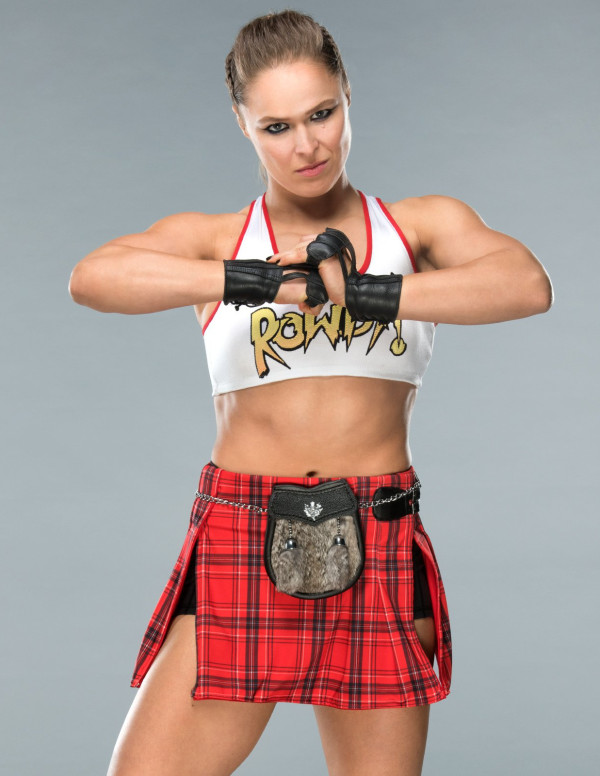 Shooting Ronda Rousey pour WrestleMania