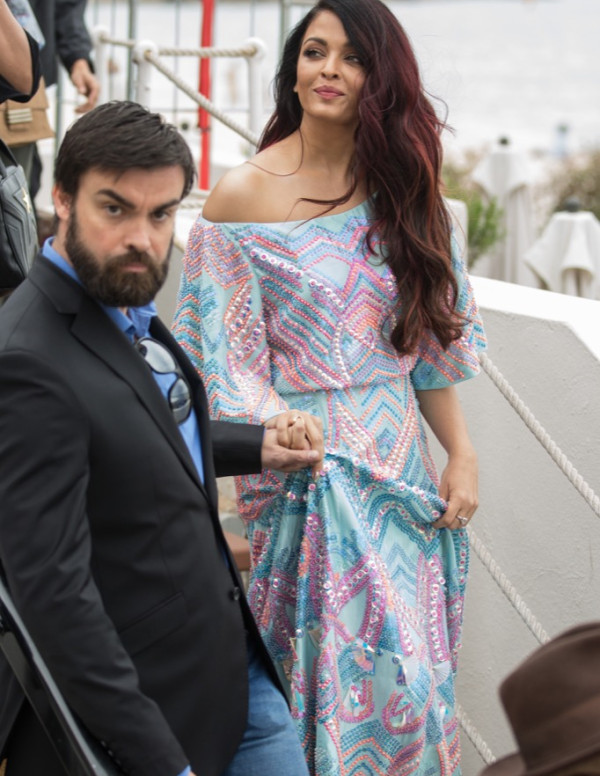 [CANNES 2018] Aishwarya Rai sur la Croisette à Cannes