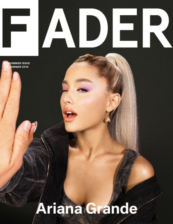 Shooting Ariana Grande pour le magazine américain The Fader