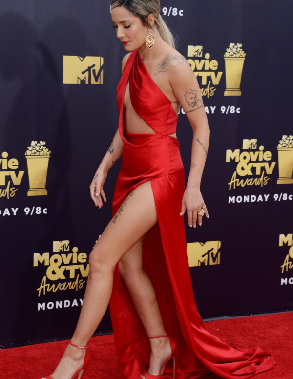 Halsey au MTV Movie And TV Awards 2018 à Santa Monica