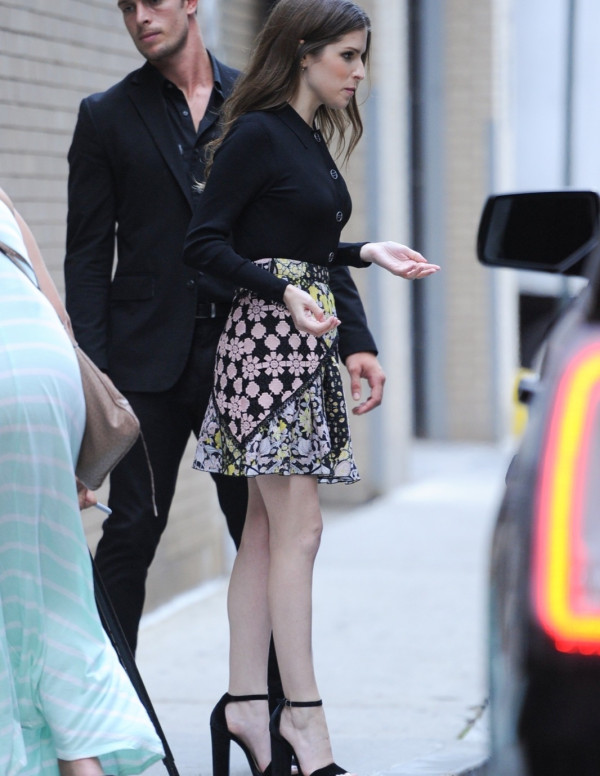Anna Kendrick au Spring Studios à New York City