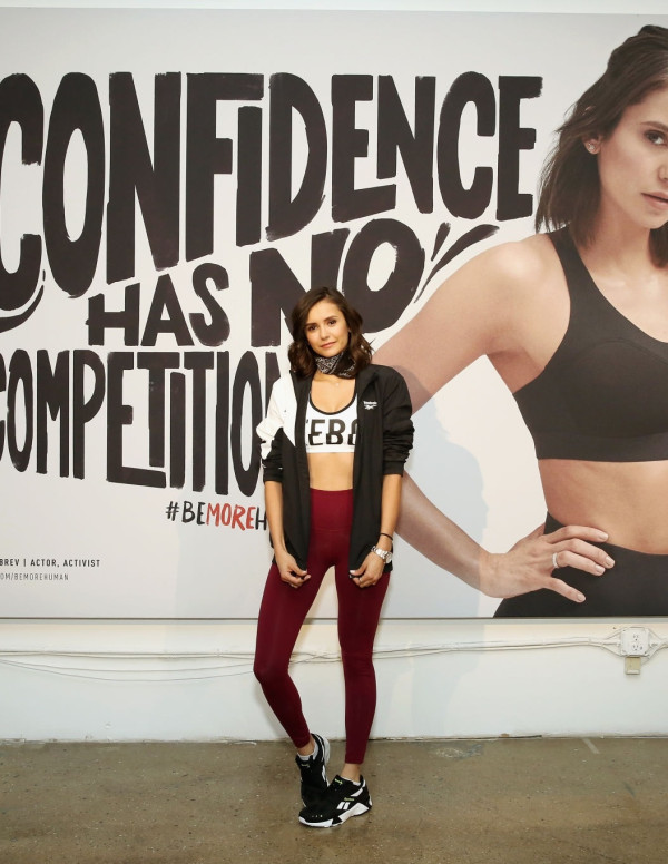 Entrainement Bodyjam de Nina Dobrev pour Reebok x Les Mills
