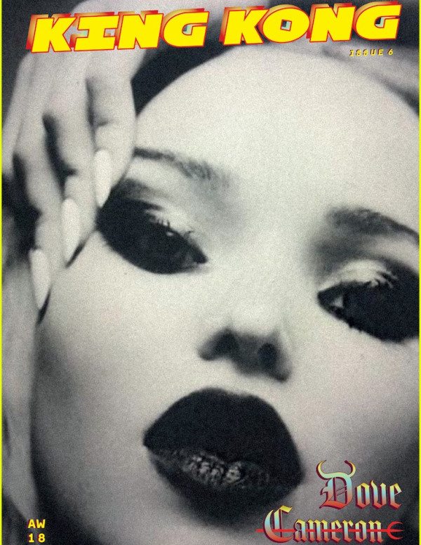 Dove Cameron dans le magazine King Kong Magazine - Septembre 2018